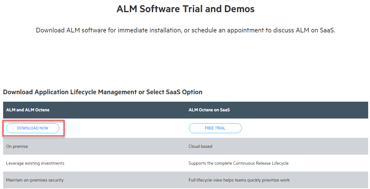 hp qc alm software for mac